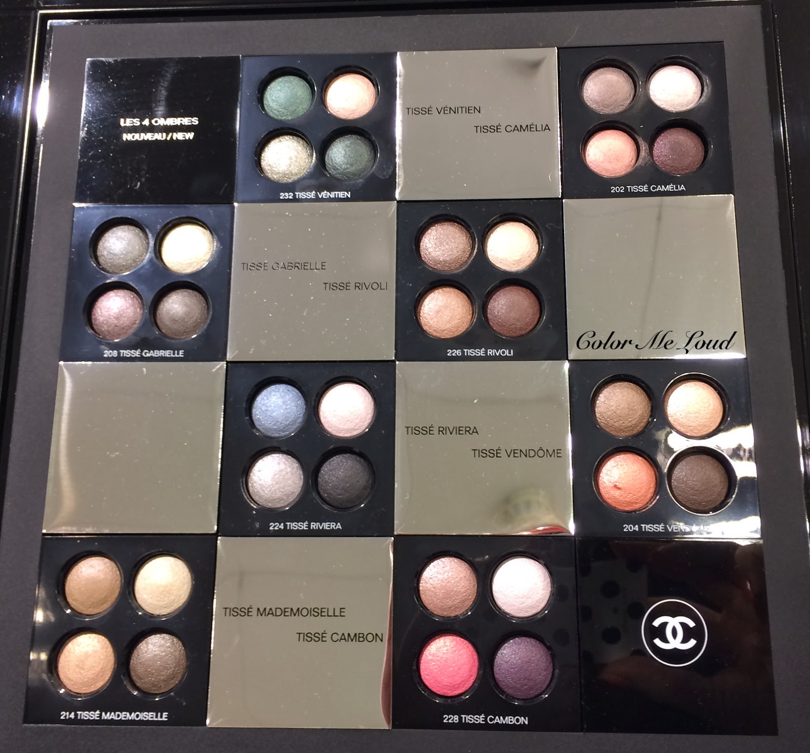 Chanel Les 4 Ombres Quadra Eye Shadow - No. 226 Tisse Rivoli 2g