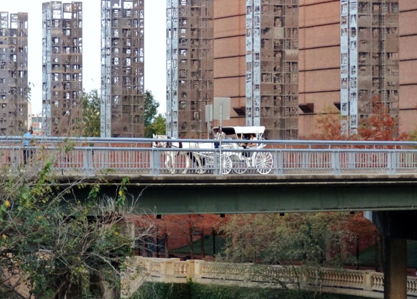 Houston in Pics Horsedrawn carriage rides in Downtown Houston Theat