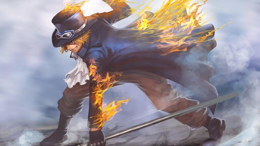 Sabo, Flame, One Piece, 4K, #6.786