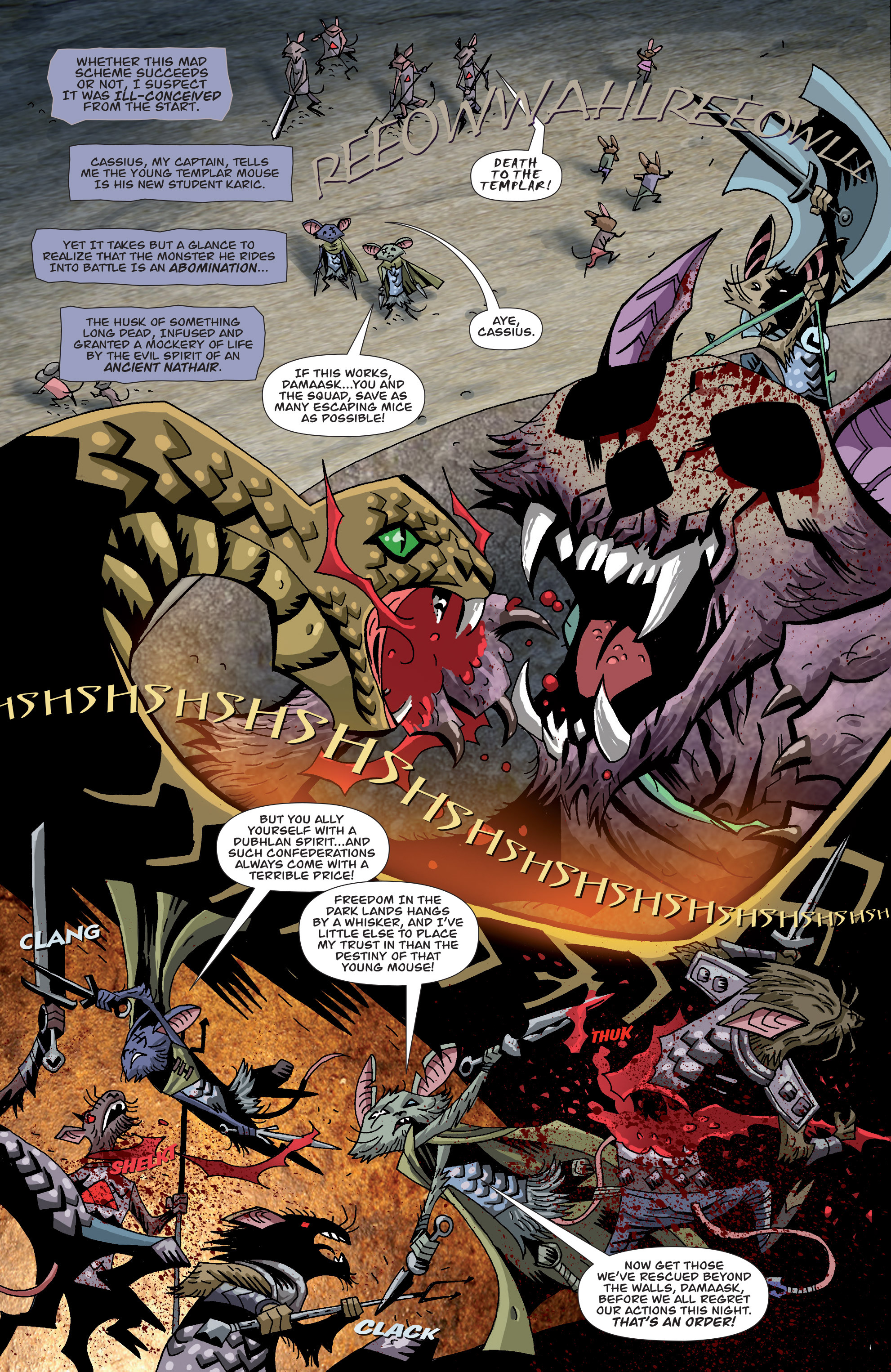 The Mice Templar Volume 3: A Midwinter Night's Dream issue TPB - Page 36