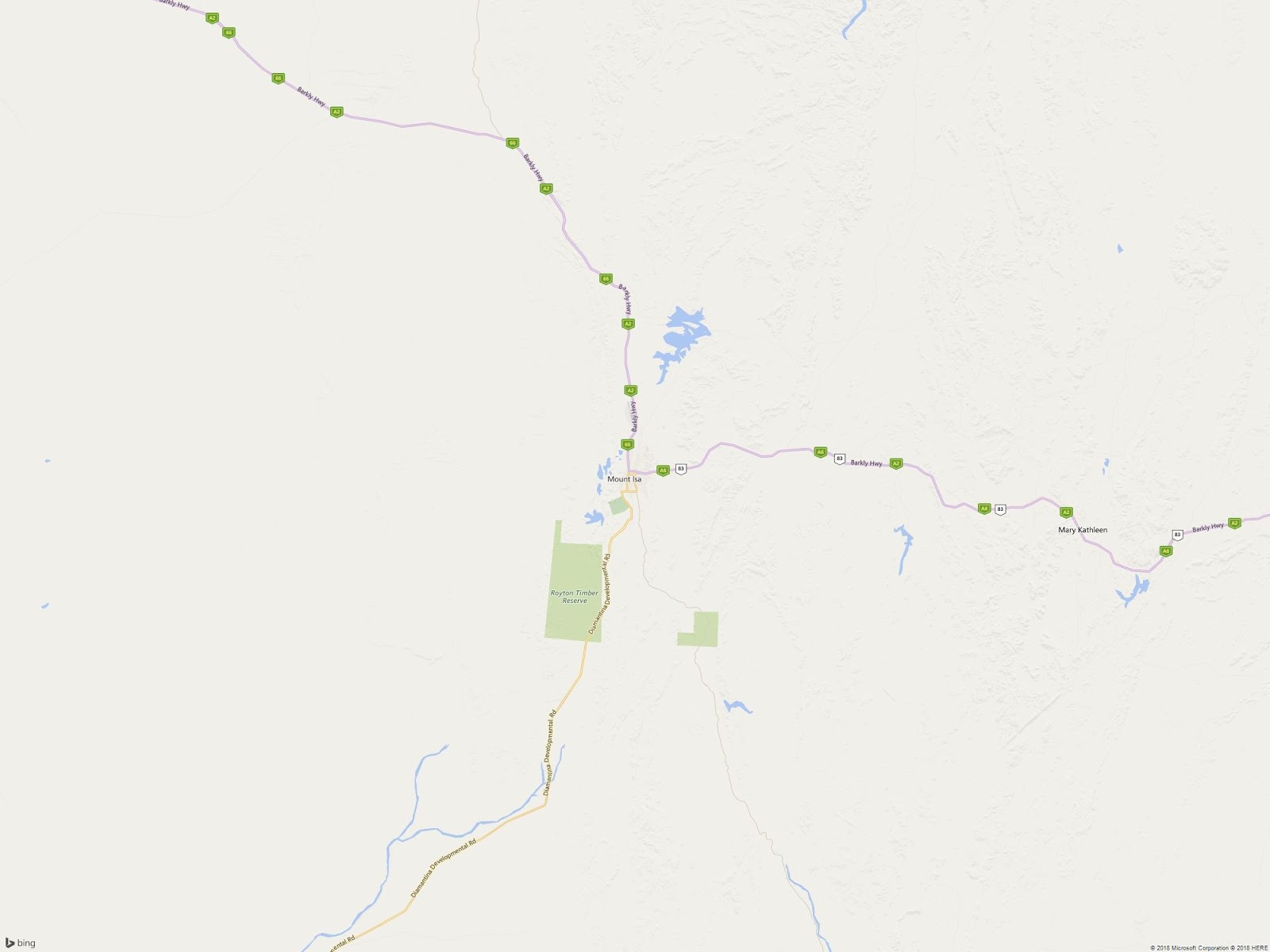 Mount Isa Map Free Download