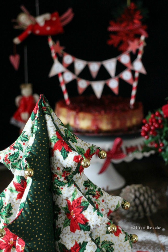 christmas-cheesecake, cheesecake-de-navidad, cheesecake-de-speculoos-y-mazapan