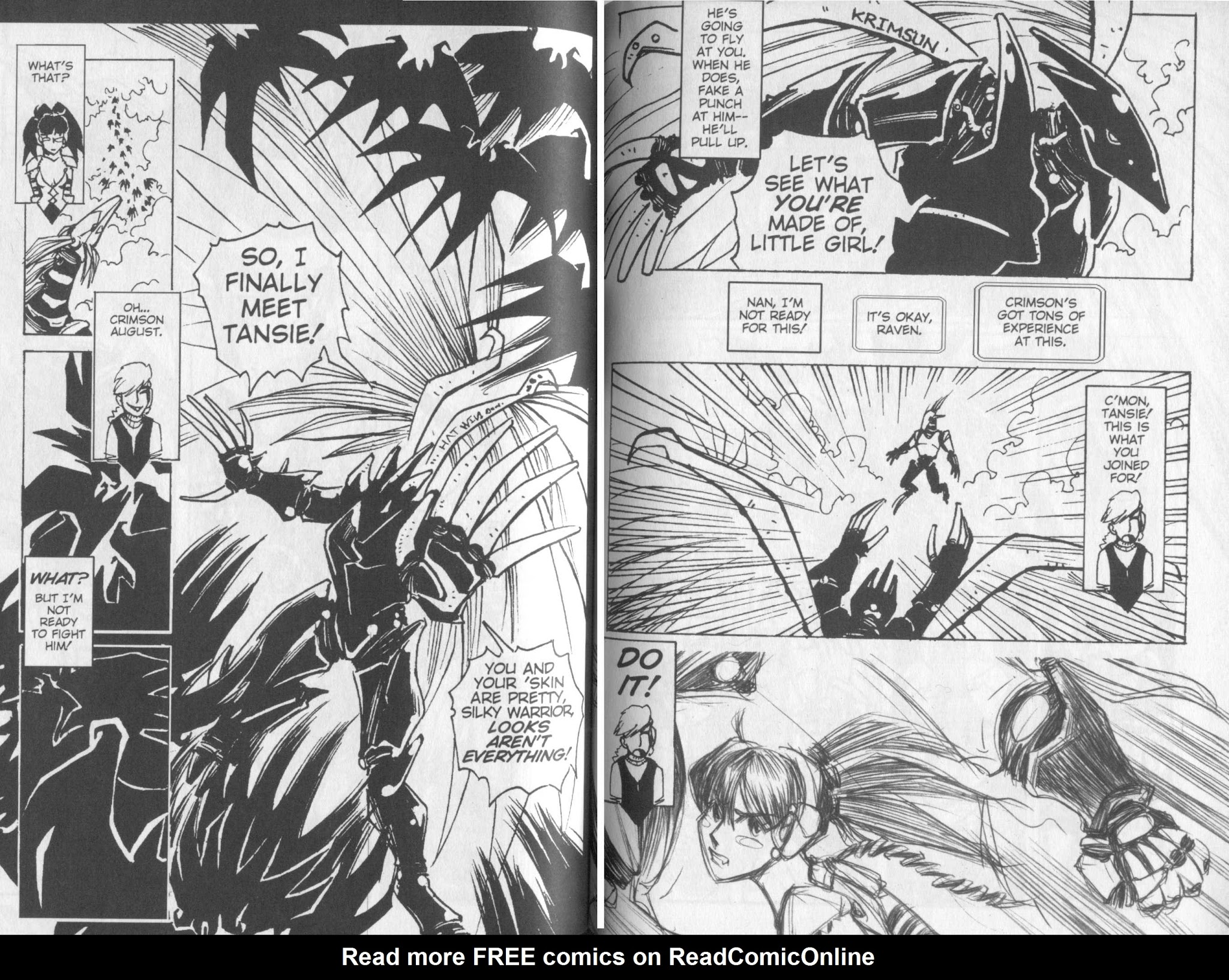 Read online Rumble Girls: Silky Warrior Tansie comic -  Issue #4 - 5