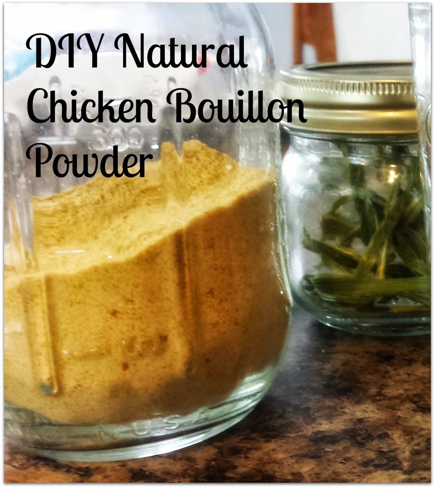Sports Bras and Aprons Homemade Chicken Bouillon Powder