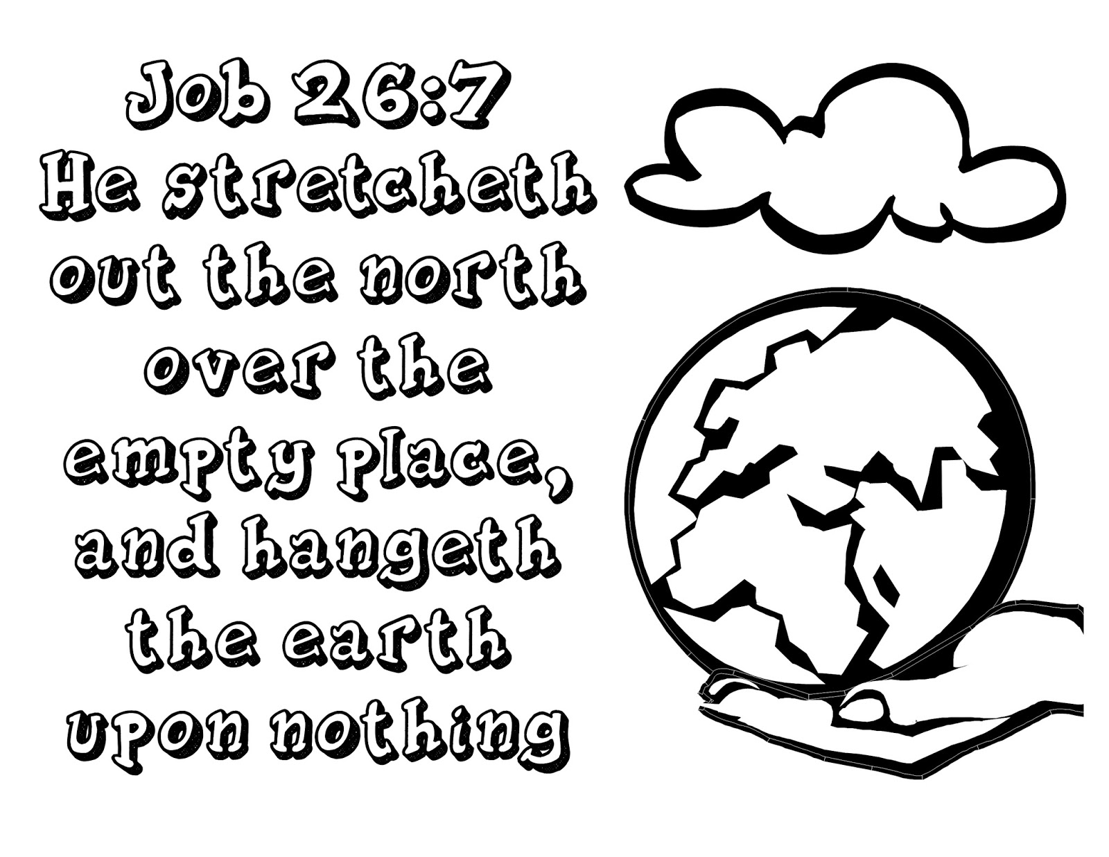 Job 26:7 - God Can Do Anything