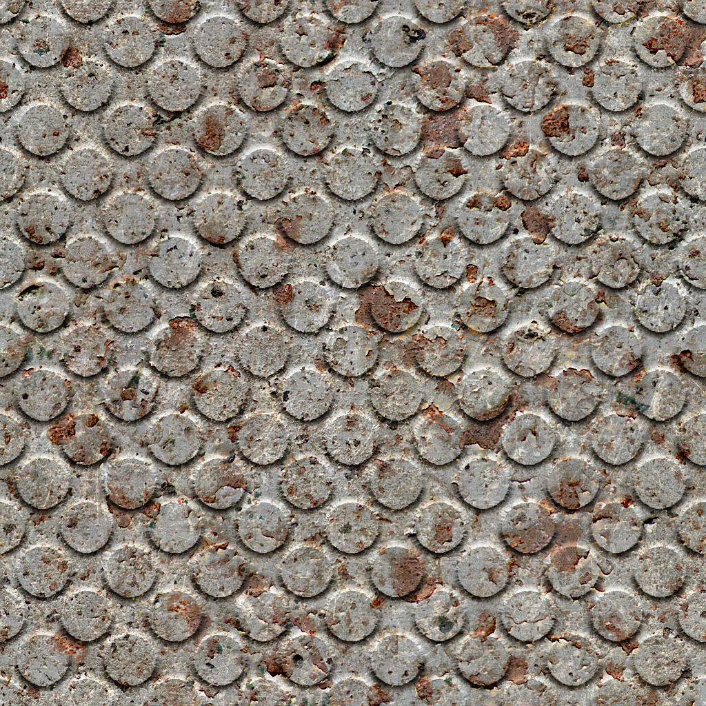HIGH RESOLUTION TEXTURES Seamless rusted metal plate