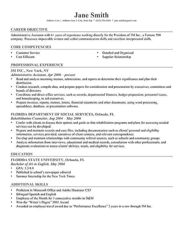 how to write your own resumes