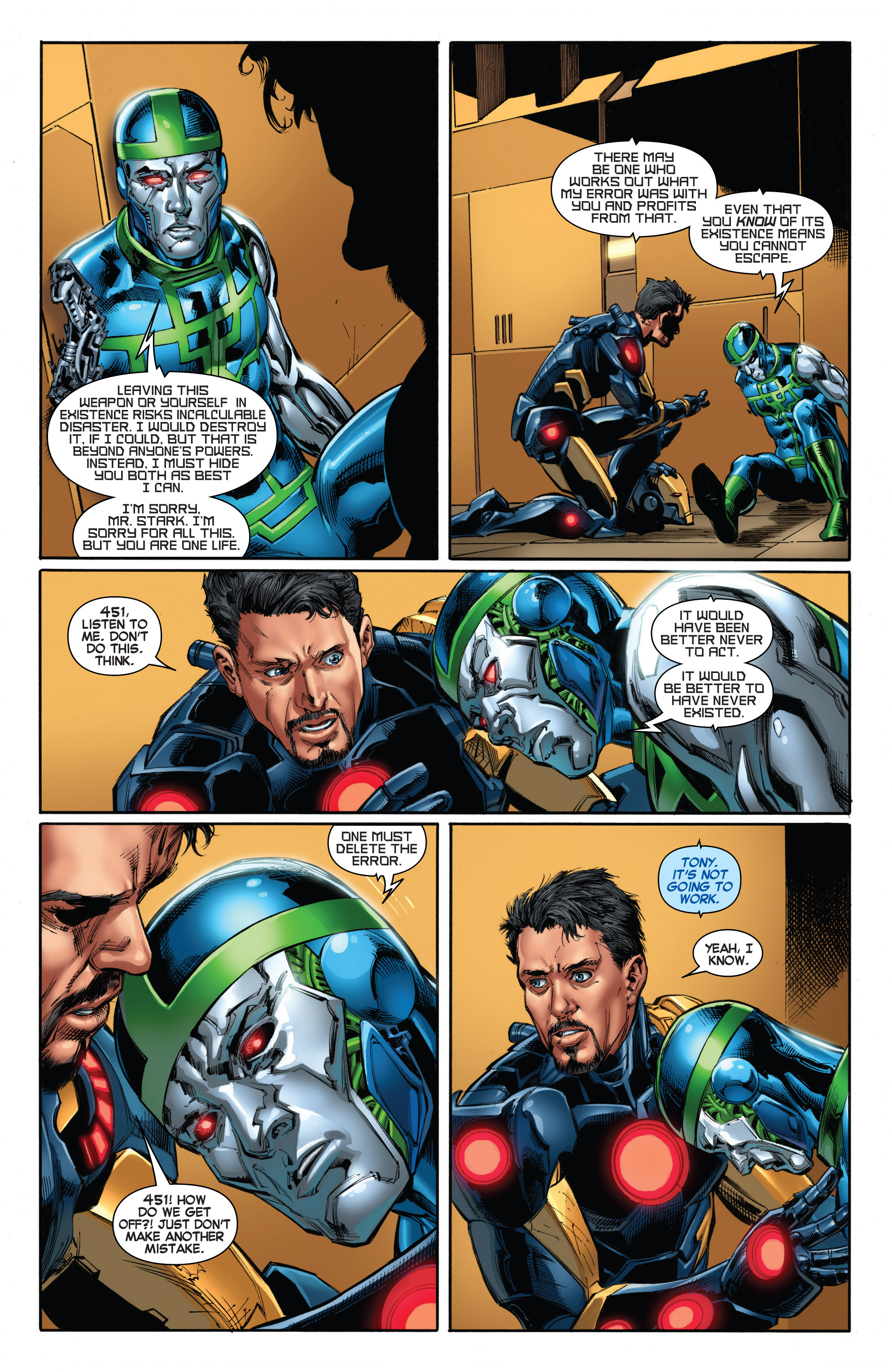 Read online Iron Man (2013) comic -  Issue #15 - 20