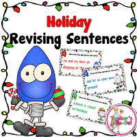  Holiday Revising Sentences