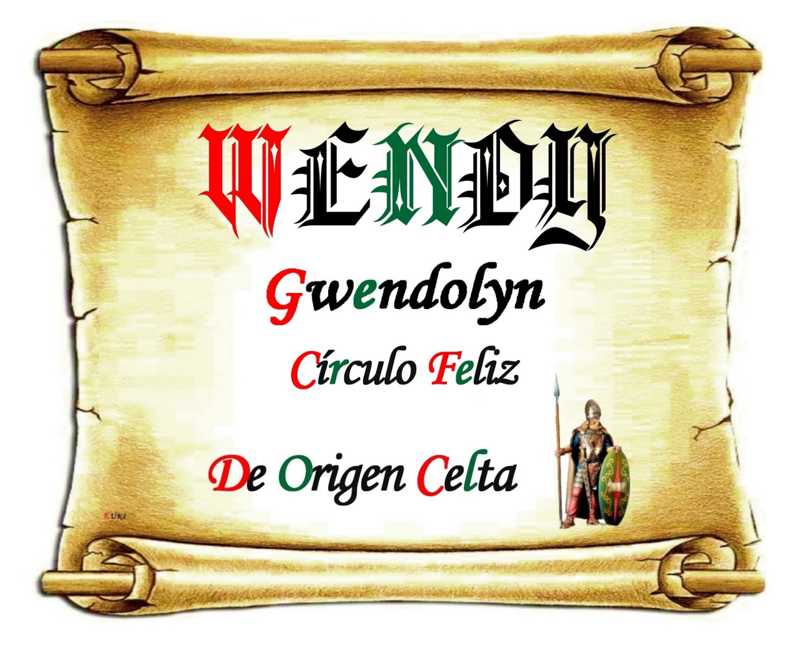 El origen de los nombres Wendy El origen de los nombres Wendy