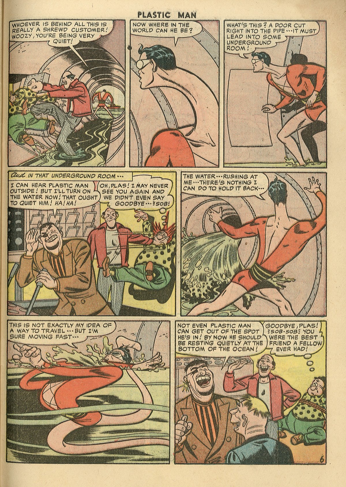 Read online Plastic Man (1943) comic -  Issue #28 - 47