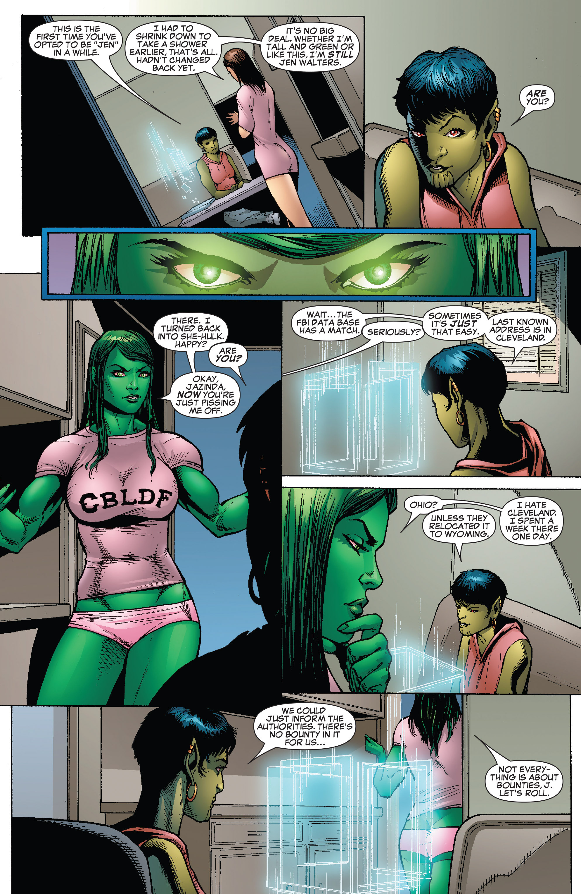 Read online She-Hulk (2005) comic -  Issue #25 - 4