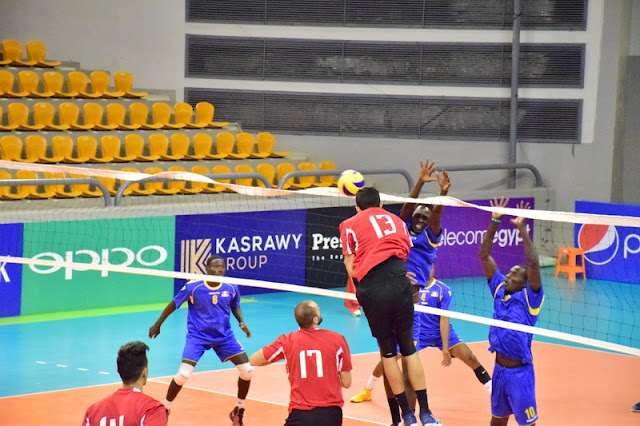 Africano de Vôlei masculino 2017 Dia 2 Surto Olímpico