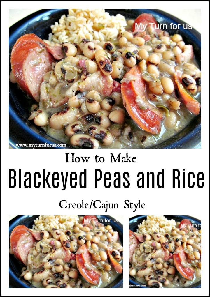 How to make Lucky Creole Black Eye Peas and Rice