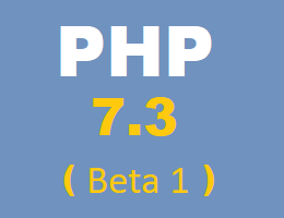 logo PHP 7.3 beta 1 logo PHP 7.3 beta 1