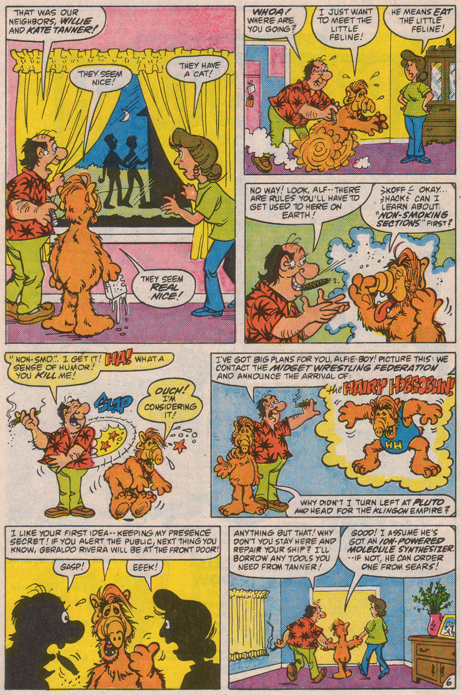 Read online ALF comic -  Issue #8 - 10