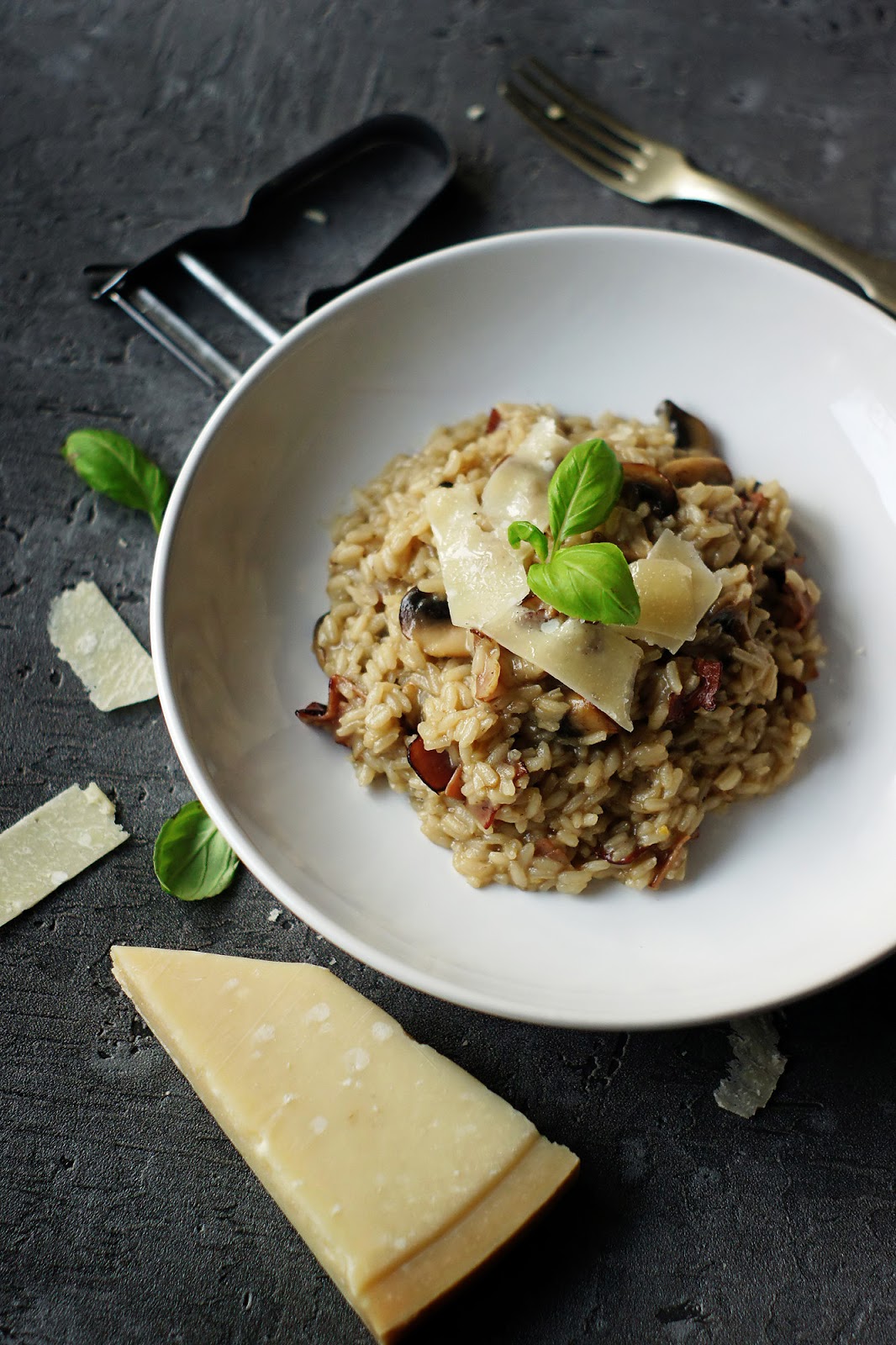 Magda Kucharzy Risotto z boczkiem i pieczarkami