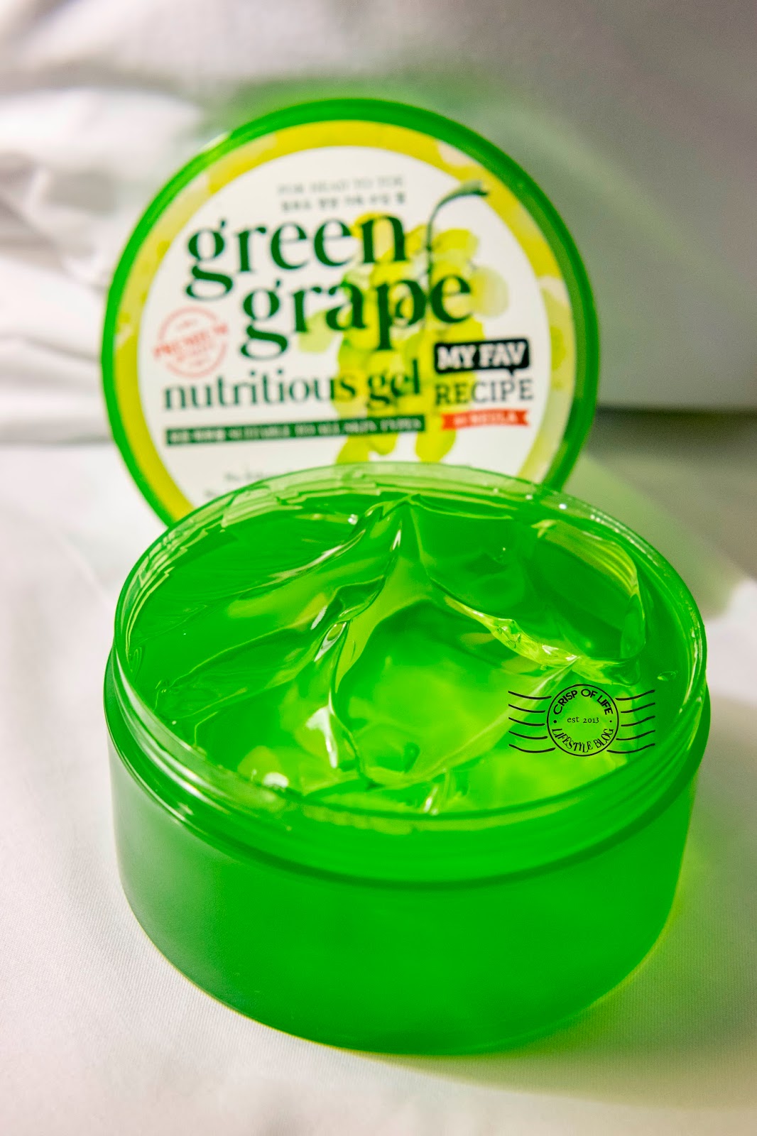 My Fav Recipe by Neula Green Grape Nutritious Gel For Head to Toe