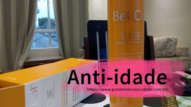 Anti Idade Bel Col IDBE Emulsão resenha embalagem Bel Col IDBE