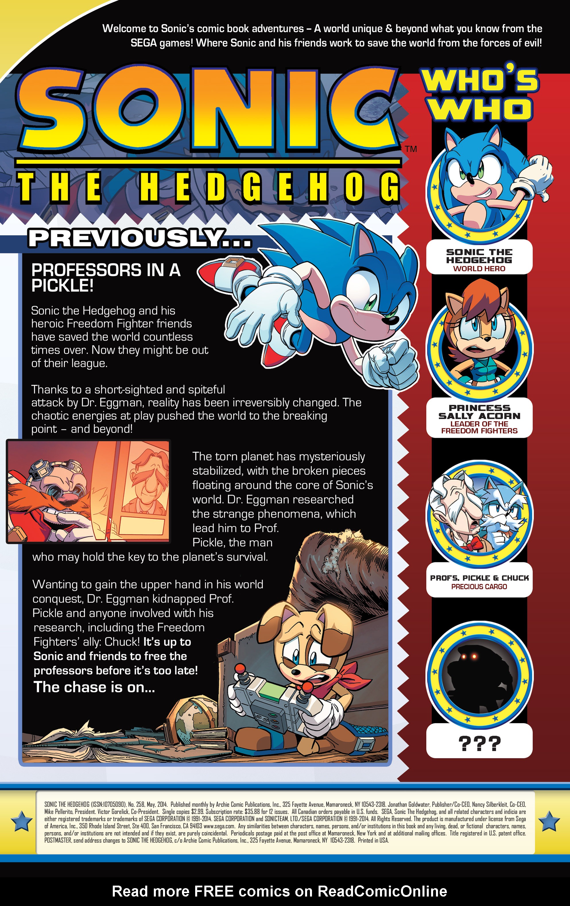 Read online Sonic The Hedgehog comic - Issue #258 - 3