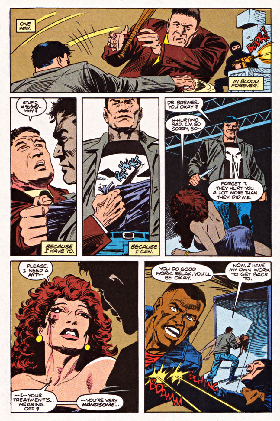 Read online The Punisher (1987) comic -  Issue #62 - Fade... to white - 20