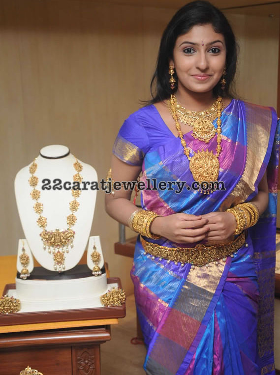 Lord Krishna Necklace and Long Set