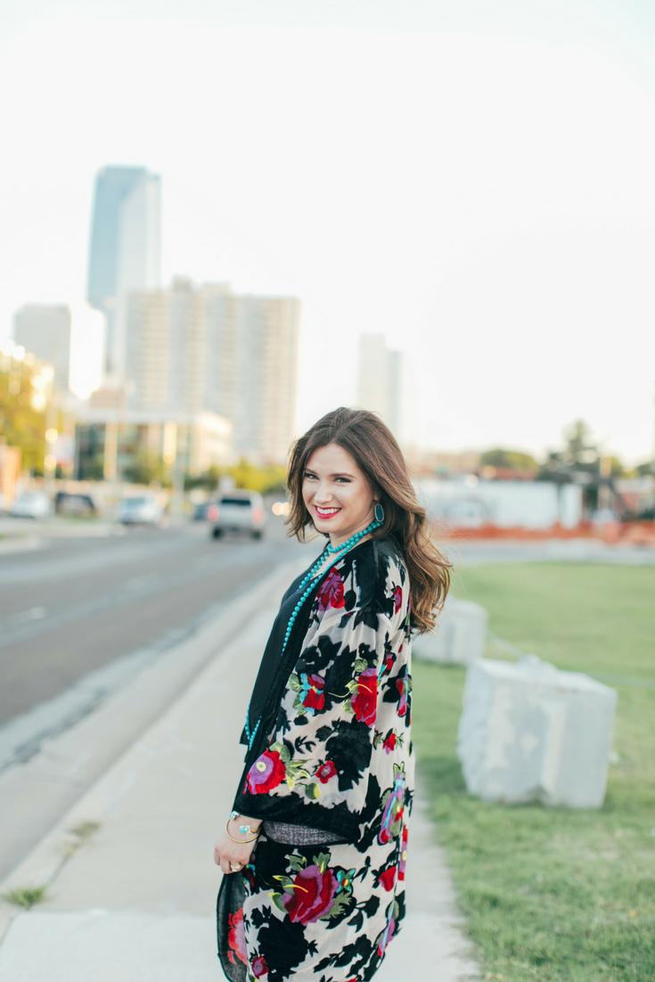 Sassy Southern Lindsey Southern Wardrobe Staples Flowing Kimono