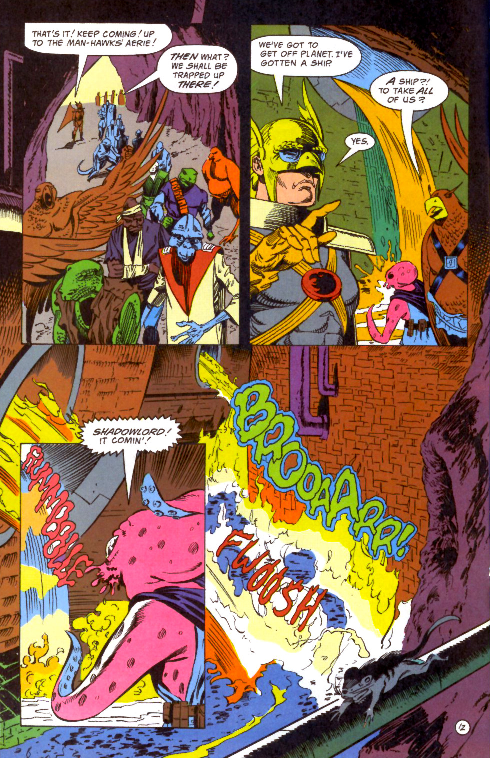 Read online Hawkworld (1990) comic -  Issue #25 - 13