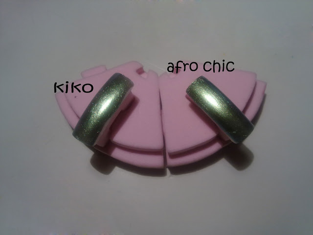 afro chic pupa e dupe kiko duo chrome