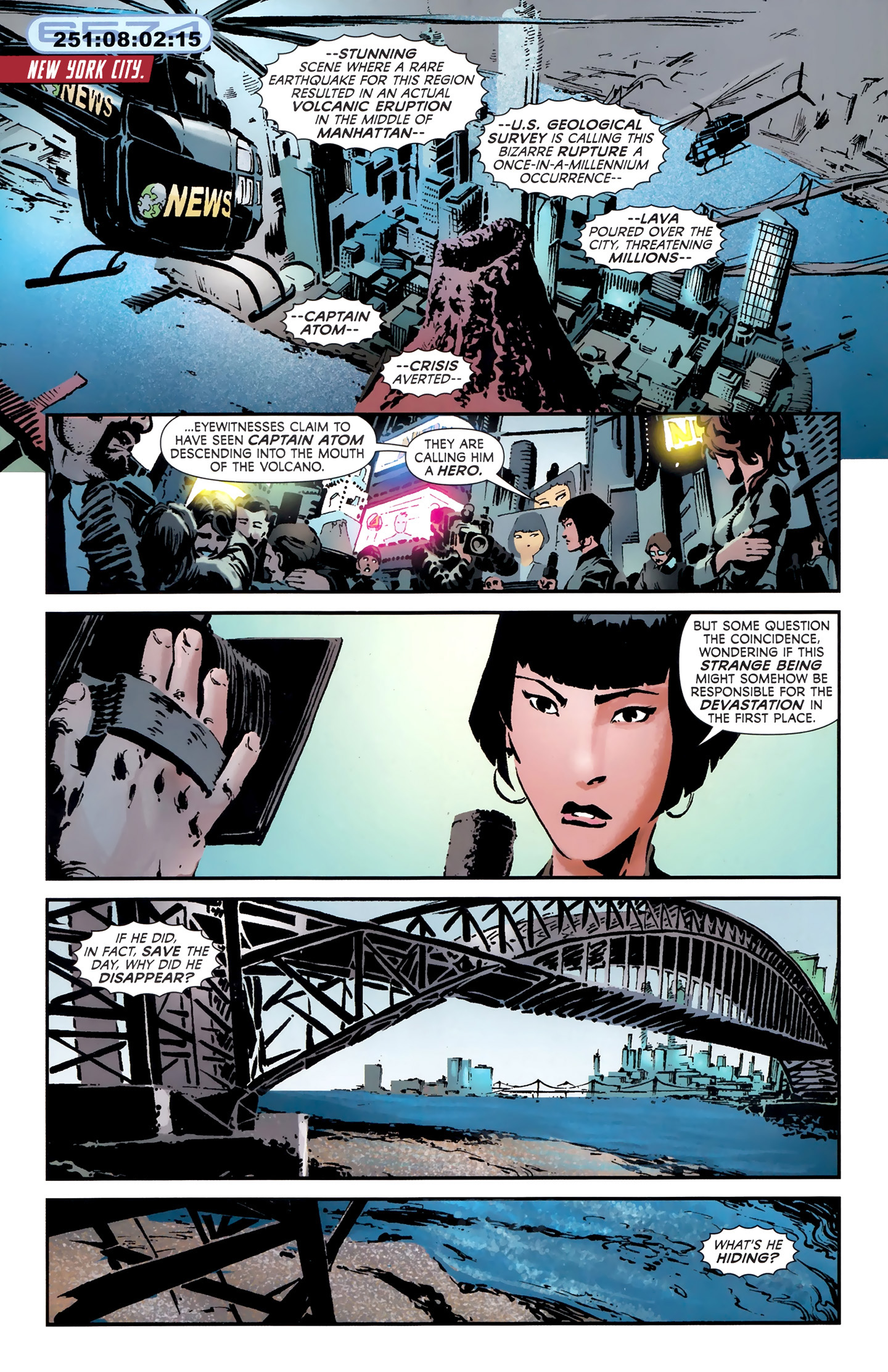 Read online Captain Atom comic -  Issue #2 - 2