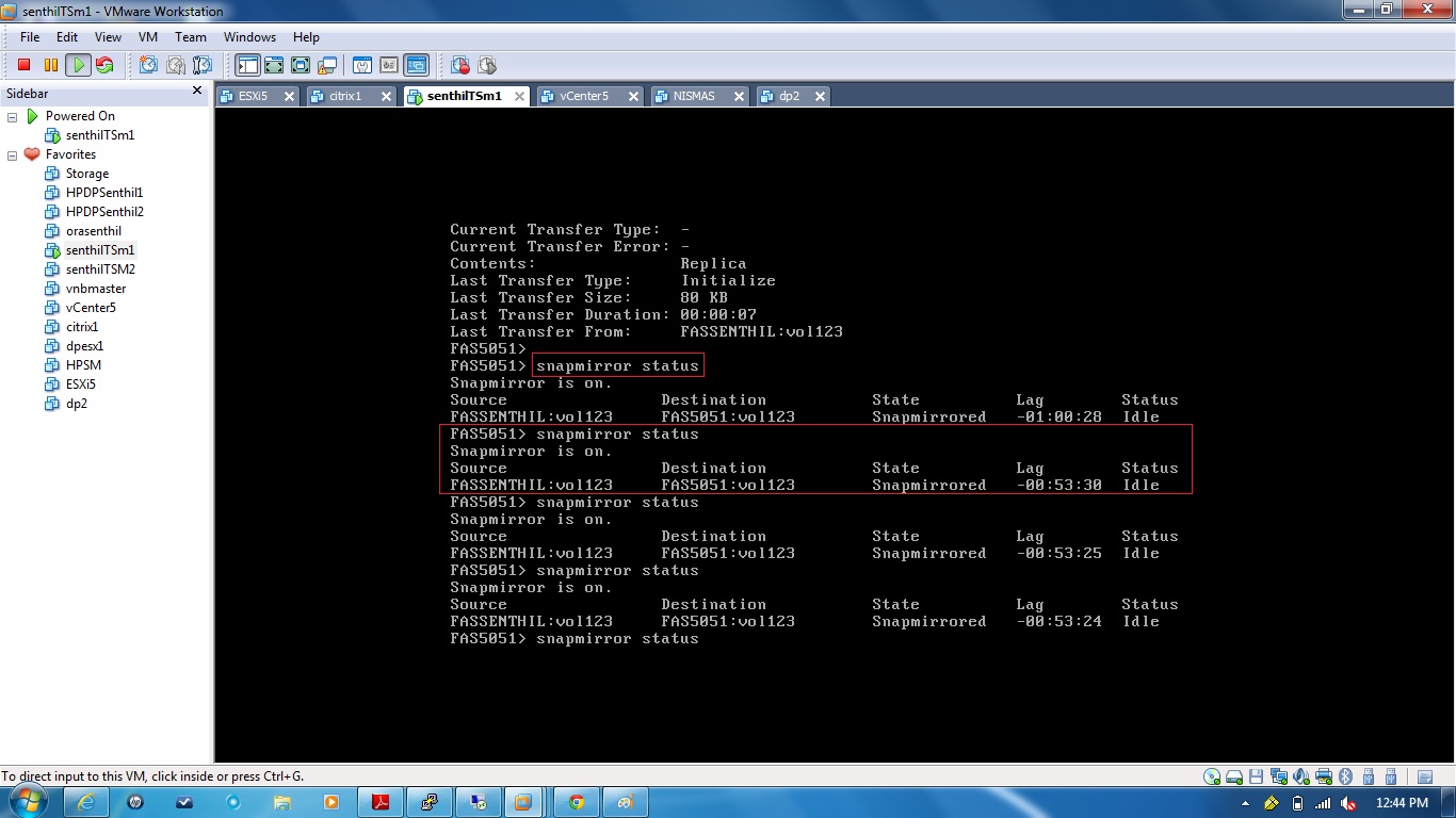 Remote Infrastructure Management NetApp Snapmirror Tutorial