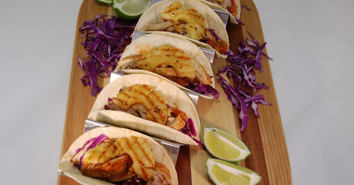Paleo Rebel Grilled Chicken & Pineapple Tacos
