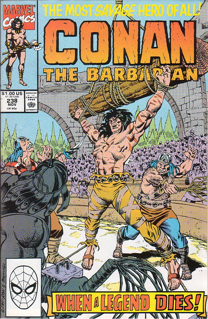 Read online Conan the Barbarian (1970) comic -  Issue #238 - 1