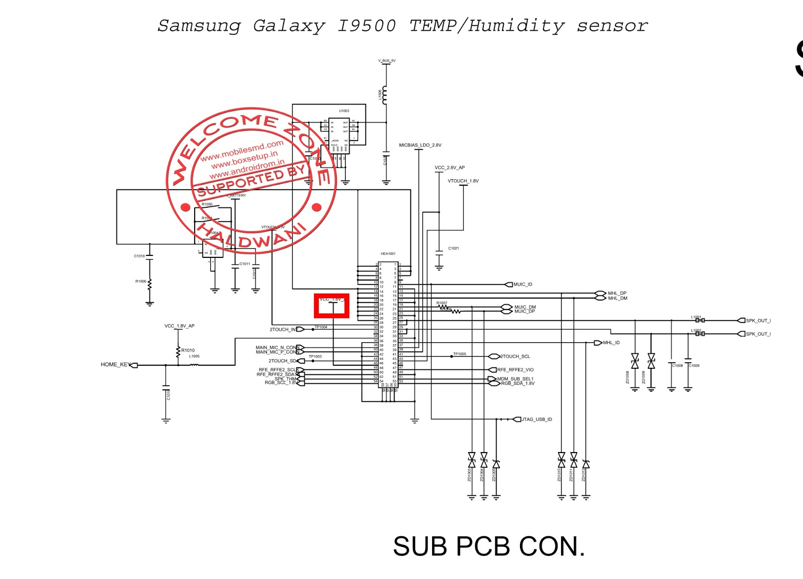 Samsung I9500 Schematic Diagram