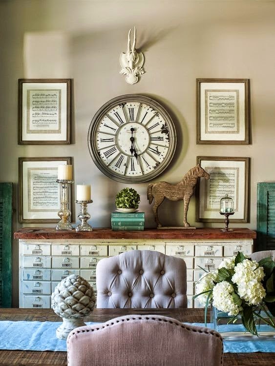 Home Interior Design: Blue Egg Brown Nest