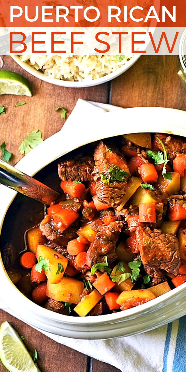 Puerto Rican Beef Stew - Carne Guisada on Pinterest