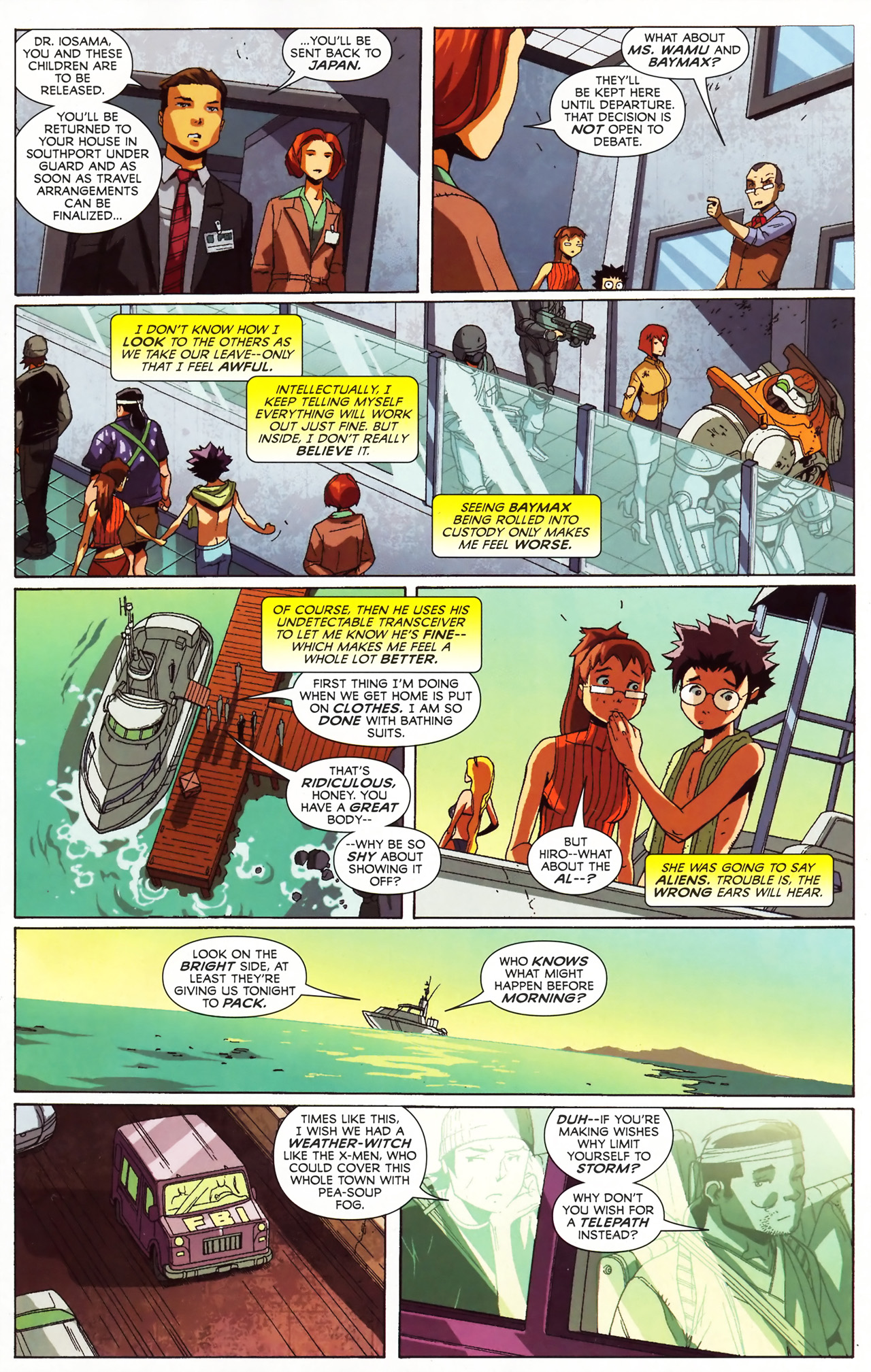 Read online Big Hero 6 (2008) comic -  Issue #5 - 6
