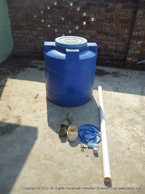 700 liter water tank and other  Material for making of Plant