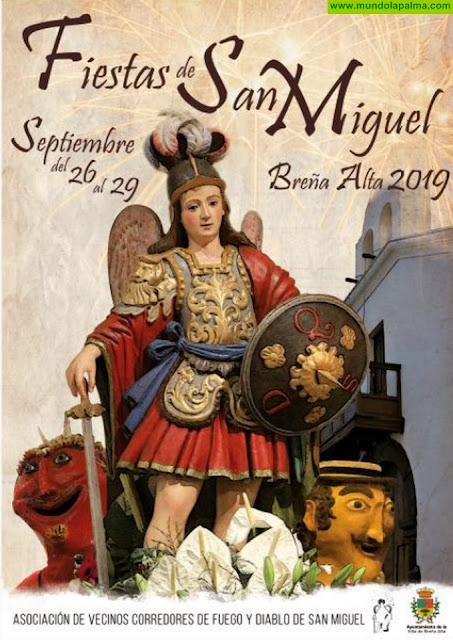 Programa Fiesta San Miguel 2019 en Breña Alta