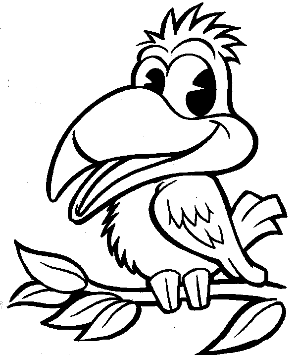 baby birds coloring pages - photo #12