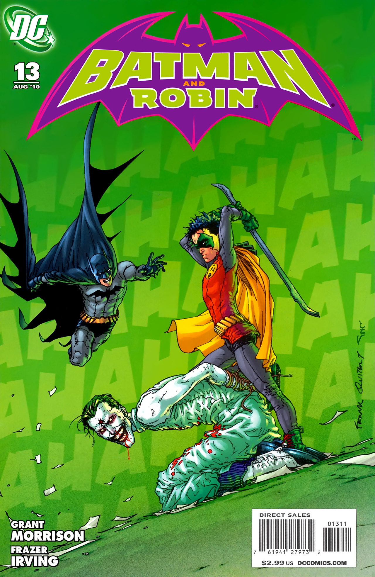 Read online Batman and Robin (2009) comic -  Issue #13 - 1