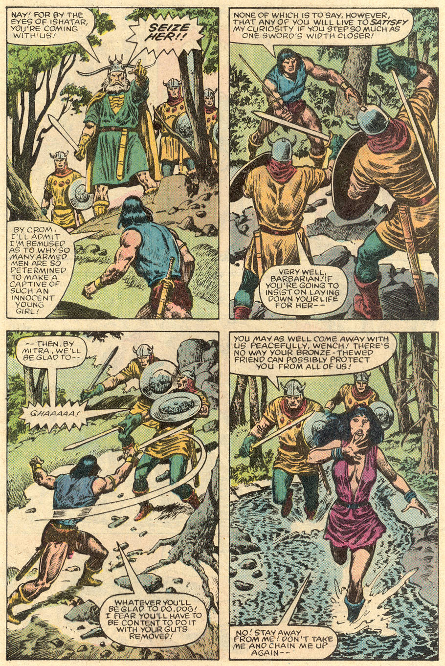 Read online Conan the Barbarian (1970) comic -  Issue #150 - 7