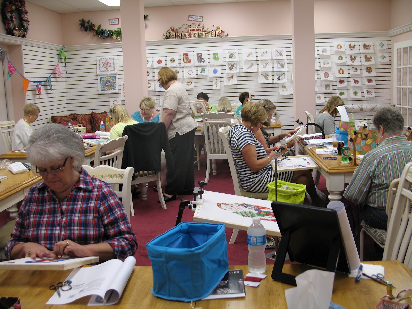 Stitch & Play with Needlepoint Tool Time POCKET FULL OF STITCHES RETREAT