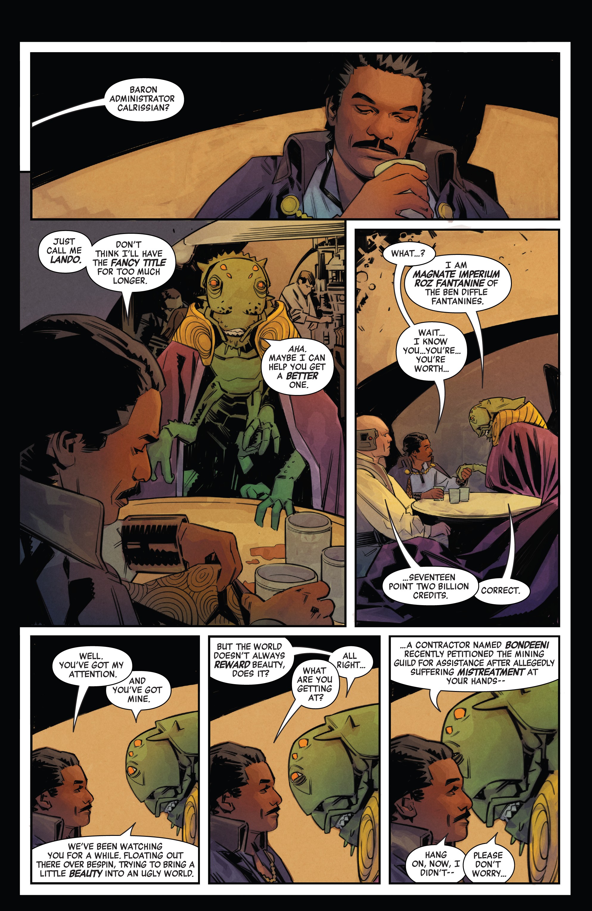 Read online Star Wars: Age Of Rebellion comic -  Issue # Lando Calrissian - 9
