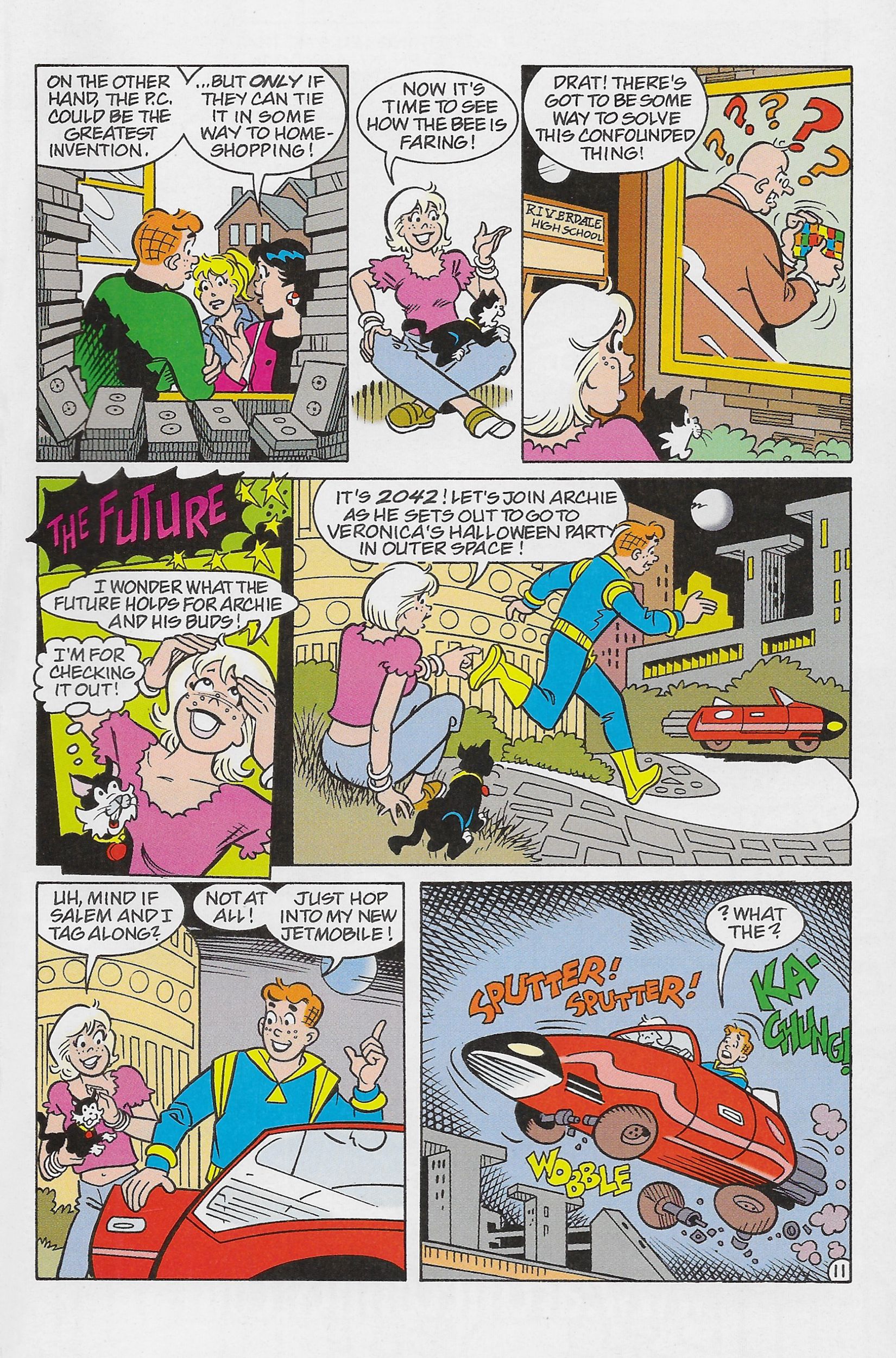 Read online Archie & Friends A Timely Tale comic -  Issue # Full - 13