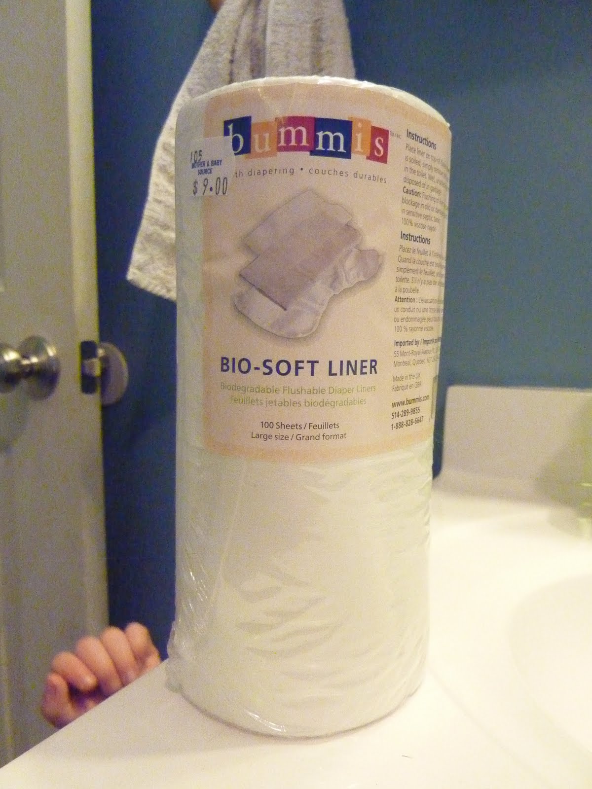 The Bower Family Happenings How to Use Disposable Diaper Liners