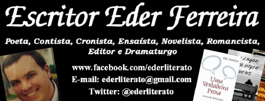 Escritor Eder Ferreira