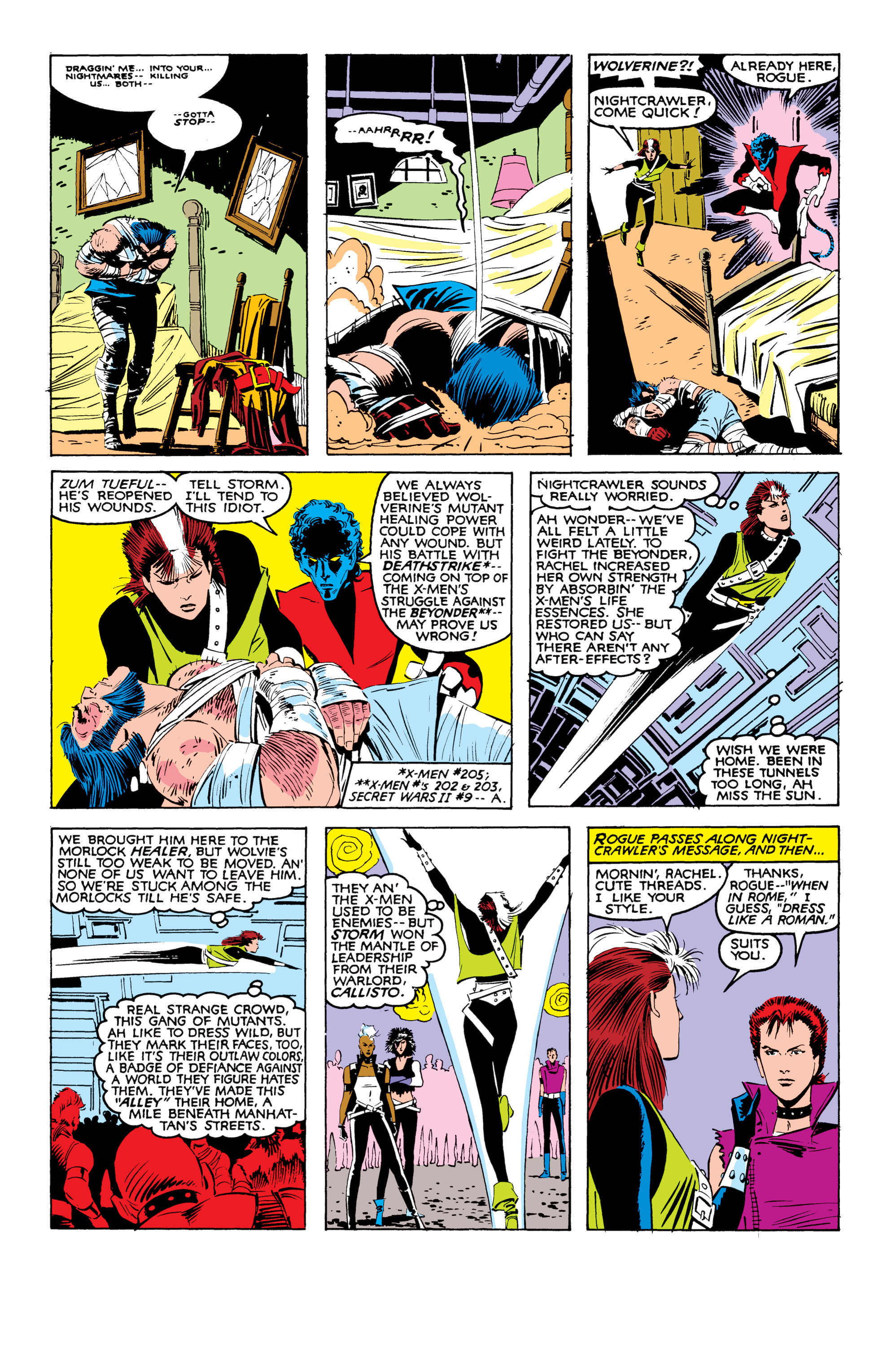 Read online Uncanny X-Men (1963) comic -  Issue #207 - 9