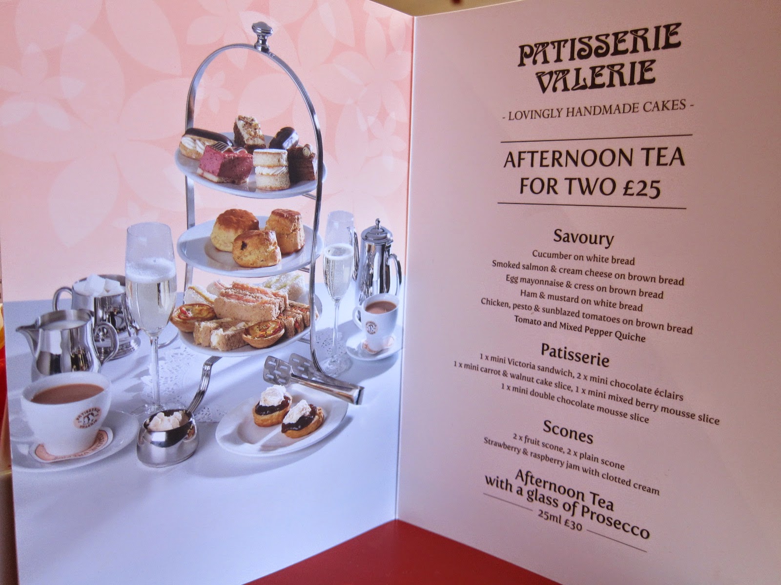 Afternoon Tea at Patisserie Valerie | Soho, London / LUCY LOVES TO EAT
