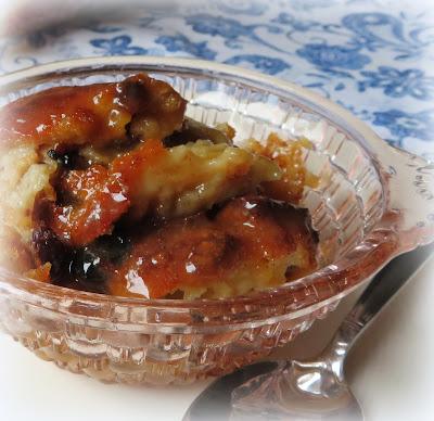 Vanilla Sauced Bread Pudding